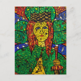 Patron Saint Of Depression And Anxiety St Dymphna Postcard