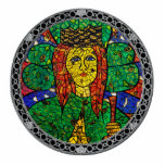 Patron Saint Of Depression And Anxiety St Dymphna Standing Photo Sculpture<br><div class="desc">Features the image of Saint Dymphna patron saint of depression and anxiety. For more St. Dymphna gifts visit the rest of this shop. Artwork and design by Florida artist,  Michelle Collins.</div>