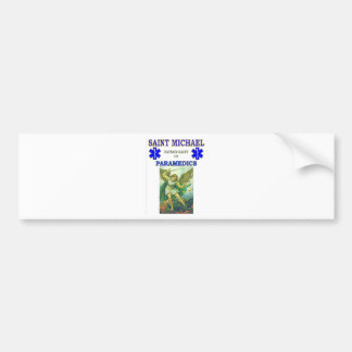 PATRON SAINT OF PARAMEDICS BUMPER STICKER