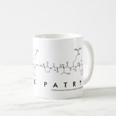Patryk peptide name mug (Front Right)