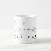Patryk peptide name mug (Center)