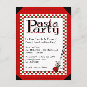 Patsa Party Invitation