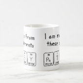 Patsy periodic table name mug (Center)
