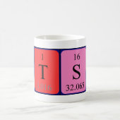 Patsy periodic table name mug (Center)