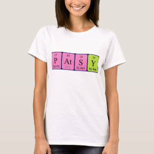 Patsy periodic table name shirt