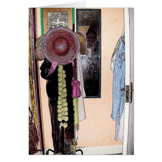Patsy's Hat & Scarf - Letter Card