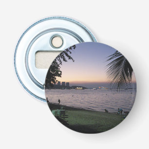 Pattaya Beach Sunset ... Chonburi, Thailand Bottle Opener