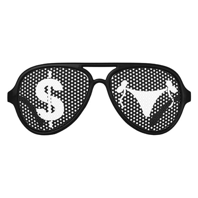 Pattaya Streeet Cruiser - Sunglasses, Money & Hoes Aviator Sunglasses (Front)