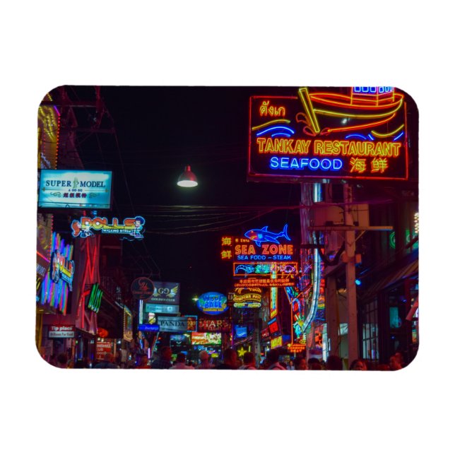 Pattaya Walking Street Magnet (Horizontal)