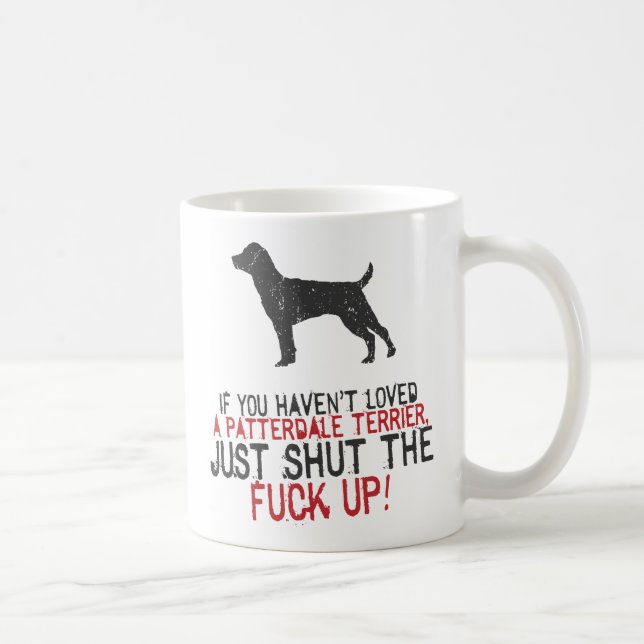 Patterdale Terrier Coffee Mug (Right)