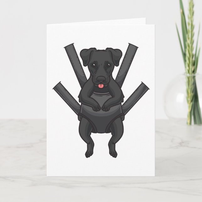 Patterdale Terrier Dog Card (Front)