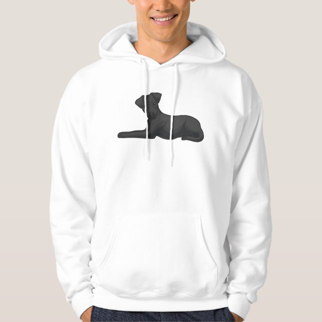 Patterdale Terrier Dog Hoodie (Front)