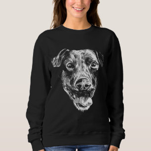 Patterdale Terrier dog : Italian mastiff design Sweatshirt