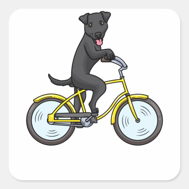 Patterdale Terrier Dog Square Sticker (Front)