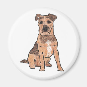 Patterdale Terrier Magnet