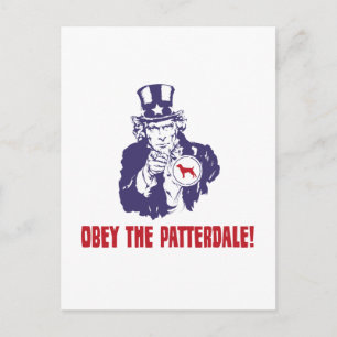 Patterdale Terrier Postcard