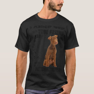 Patterdale Terrier Quote Mum Dad Print Working Ter T-Shirt