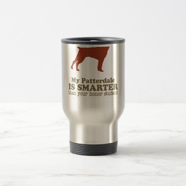 Patterdale Terrier Travel Mug (Center)