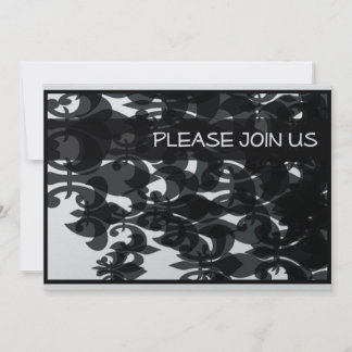 Patterened Invitation