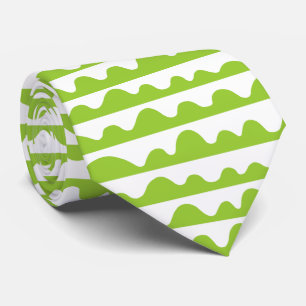 Pattern 020815 - Martian Green and White Tie