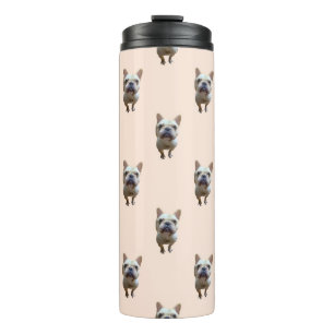 pattern_1_french bulldog_1 thermal tumbler