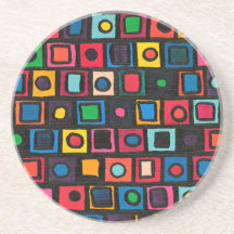 Pattern 1 - Sandstone Coaster