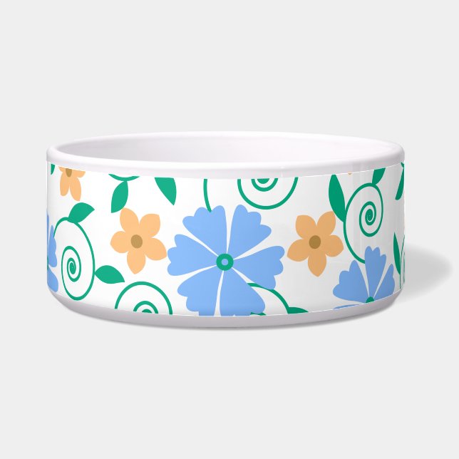 Pattern 29 Pet Bowl (Front)