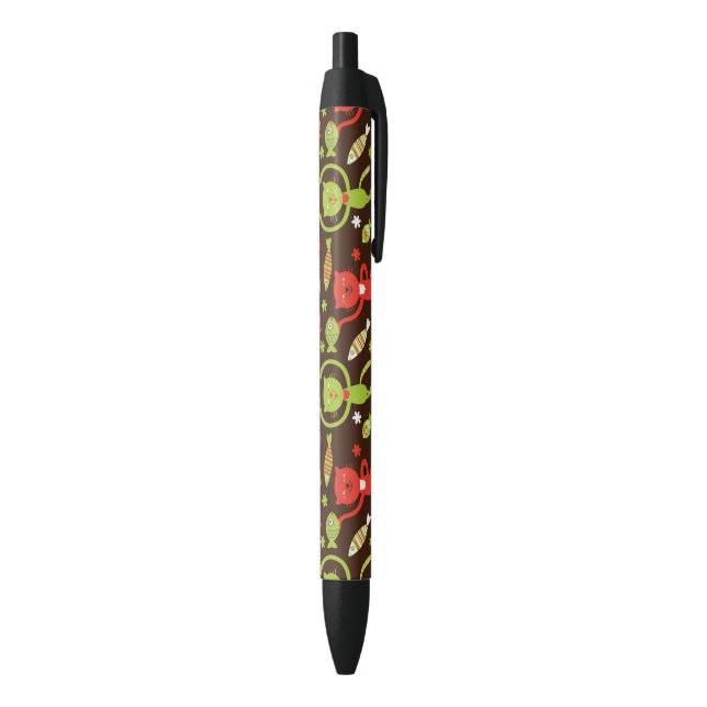 pattern 2 black ink pen (Bottom (Vertical))