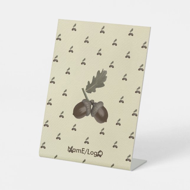 pattern_3_acorn_1 pedestal sign (Front)