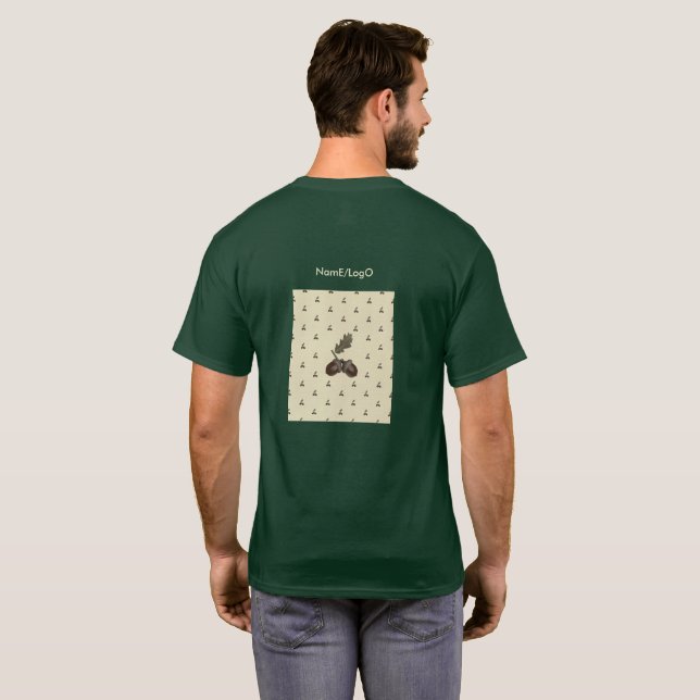 pattern_3_acorn_1 t-shirt (Back Full)