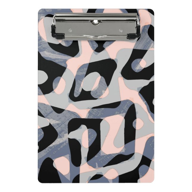 Pattern 3 Ring Binder Mini Clipboard (Front)