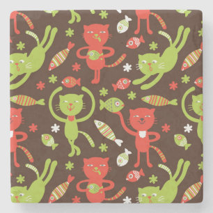 pattern 3 stone coaster
