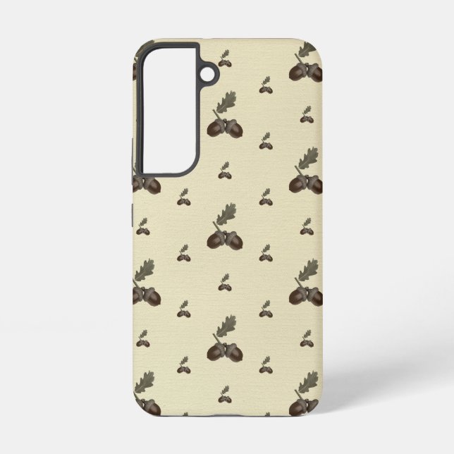 pattern_4_acorn_2 samsung galaxy s22 case (Back)