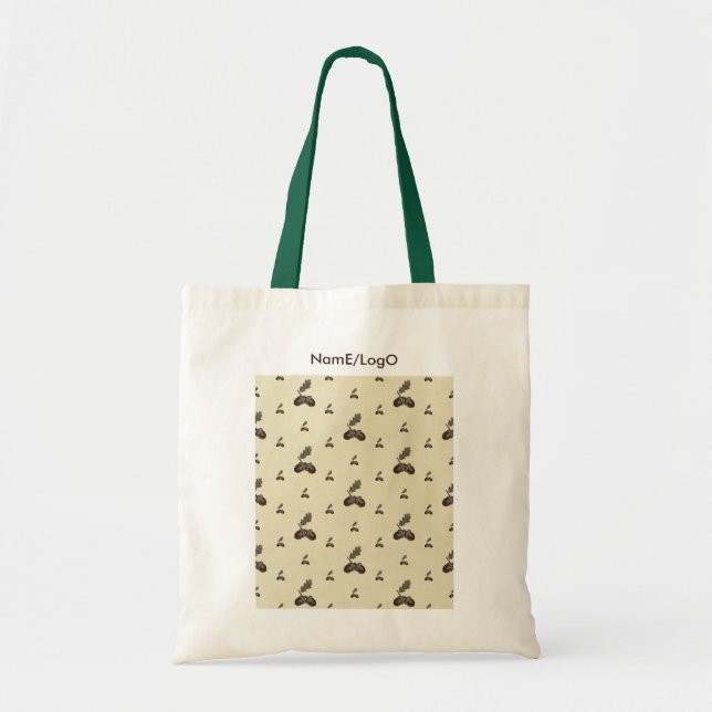 pattern_4_acorn_2 tote bag (Front)