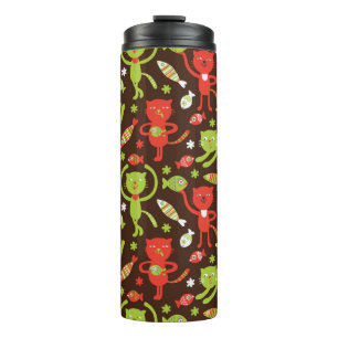 pattern 4 thermal tumbler