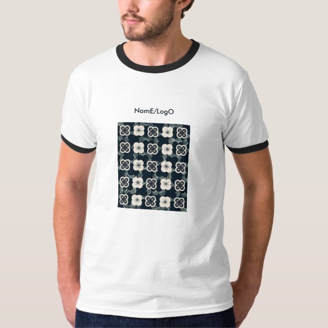 pattern_5_flower_1 t-shirt (Front)