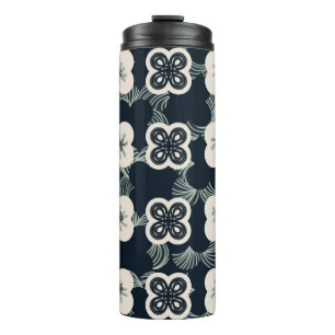 pattern_5_flower_1 thermal tumbler