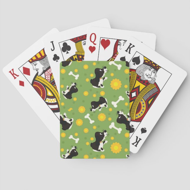 pattern 5 playing cards (Back)