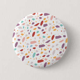 pattern 6 cm round badge