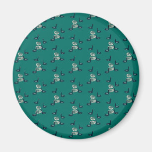 pattern_6_ducks, a girl's friend magnet