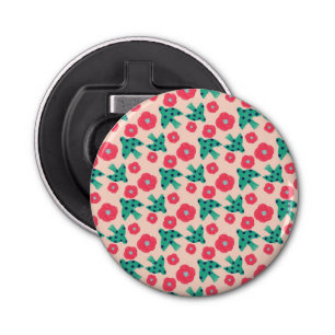 pattern_8_camellia and bird_2 bottle opener