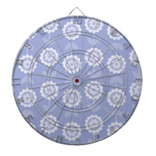 Pattern Abstract Art purple Floral Flowers Dartboard