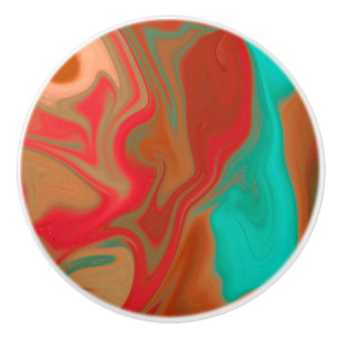 pattern abstract. ceramic knob