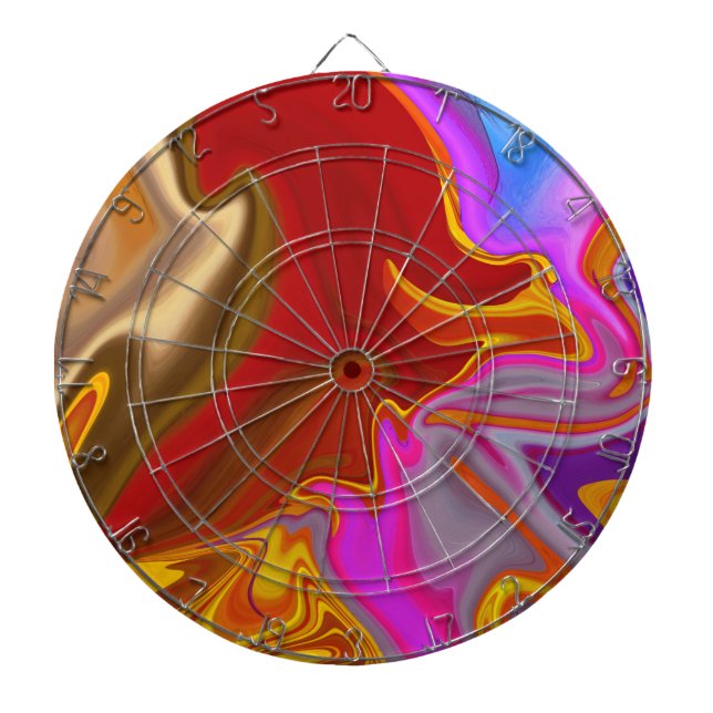 pattern abstract. dartboard (Front)