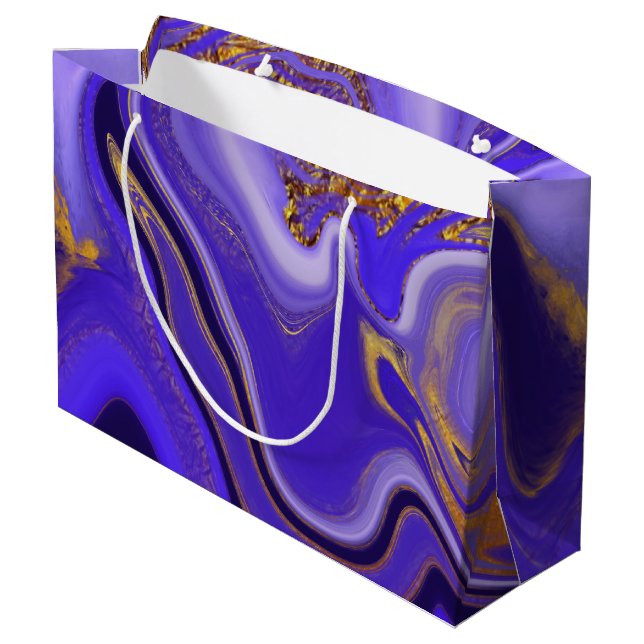 pattern abstract. large gift bag (Back Angled)