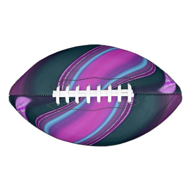 pattern abstract marbled american football (Front)