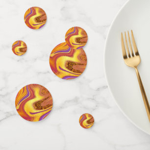 pattern abstract marbled confetti