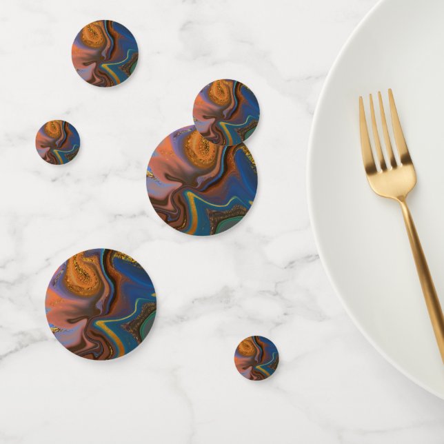 pattern abstract marbled confetti (Group)