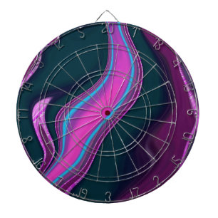 pattern abstract marbled dartboard