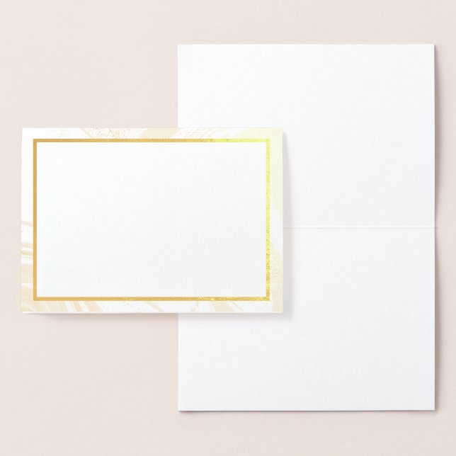 pattern abstract marbled foil card (Display)